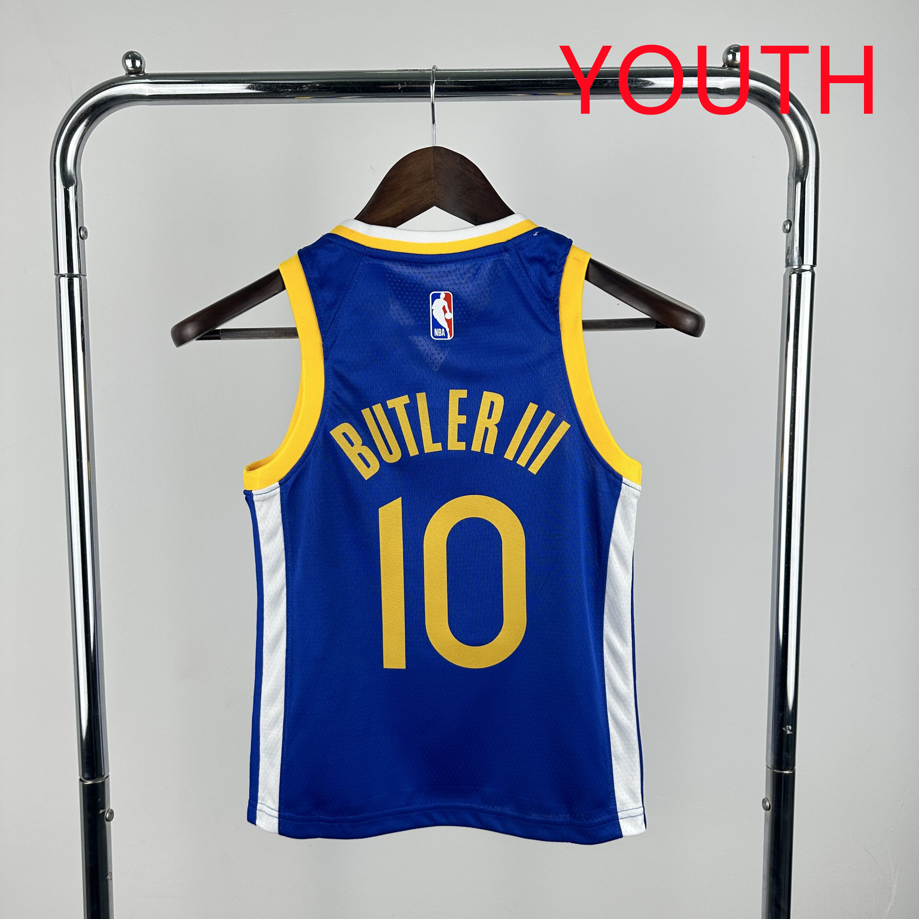 Youth Golden State Warriors 10 Butler iii Blue Season Nike 2025 NBA Jersey